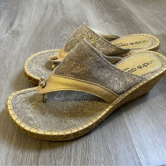 Andre Assous Wedge Espadrille Sandal - Picture 13 of 13